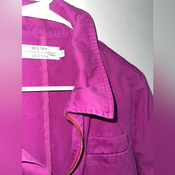 Red Sky Oversize Boho Zip Jumpsuit - Picture 9 of 9